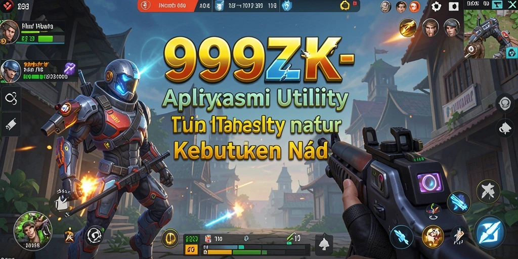 Tampilan utama aplikasi 999ZK yang menarik dan fungsional.