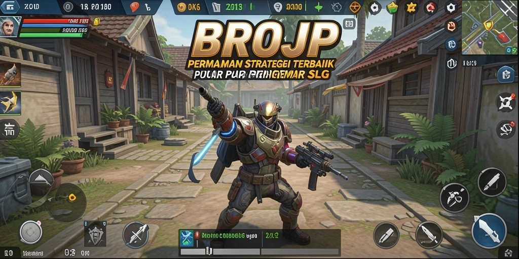 Gameplay BROJP yang menegangkan dan penuh strategi.