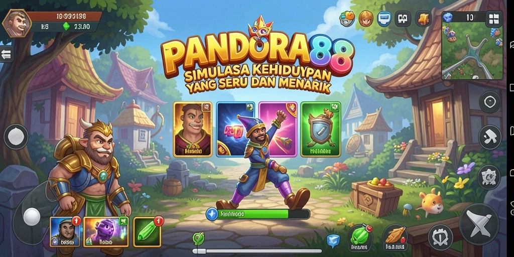 Tampilan gameplay PANDORA88 yang memukau dan menawan.
