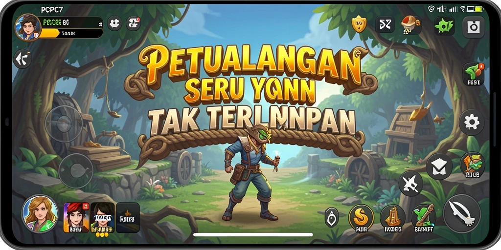 Gameplay menakjubkan dalam petualangan seru PCPC7.