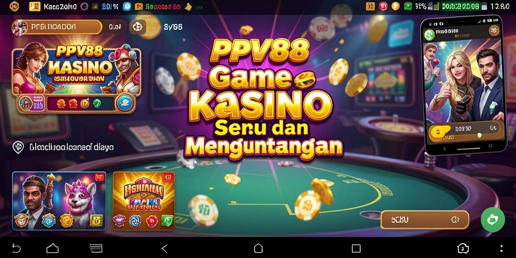 Gameplay kasino yang mendebarkan dan memikat di PPV88.