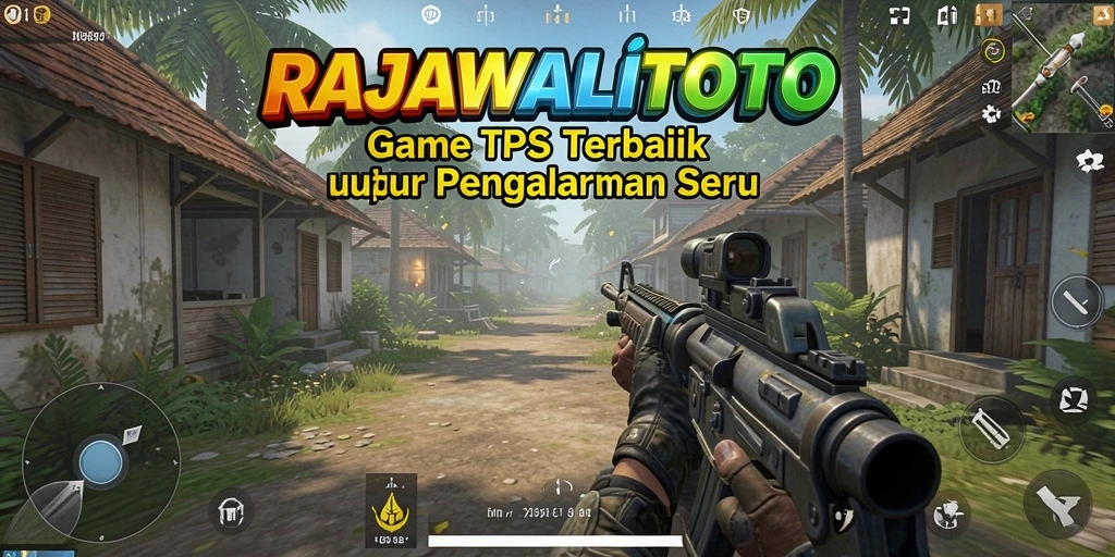 Tampilan gameplay seru dalam RAJAWALITOTO saat beraksi melawan musuh.
