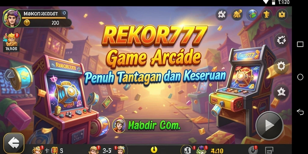 Tampilan gameplay seru di REKOR777 dengan tantangan menarik.