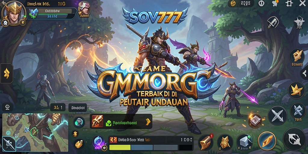 Tampilan menakjubkan dari gameplay MMORPG SOV777 yang mendebarkan.