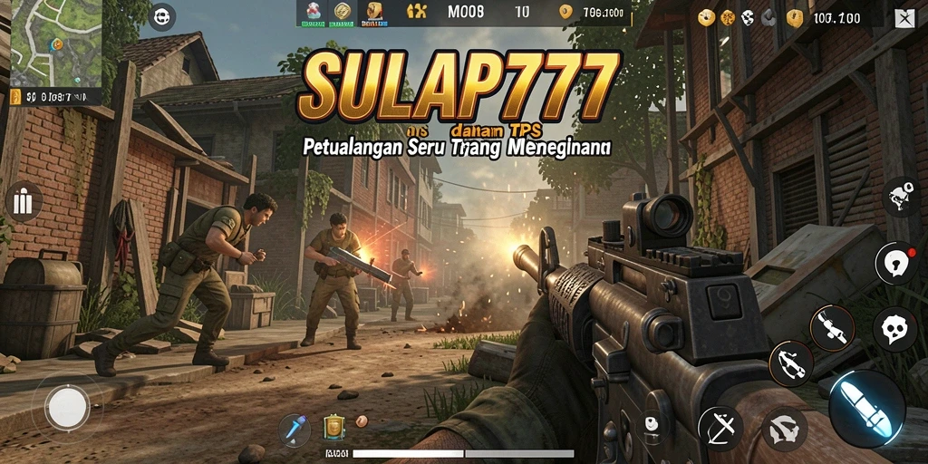 Tangkapan layar menampilkan gameplay menegangkan dari SULAP777.
