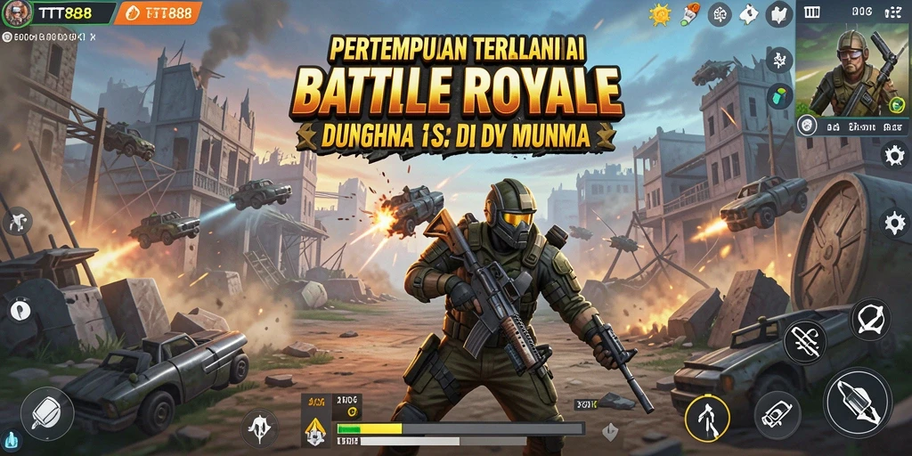 Tampilan gameplay seru pertempuran di TTT888 dengan visual menakjubkan.